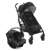 joie brisk travel system in universal black