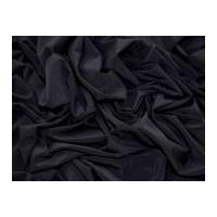 John Kaldor Ritual Plain Stretch Poly Spandex Jersey Dress Fabric Black