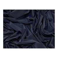 John Kaldor Ritual Plain Stretch Poly Spandex Jersey Dress Fabric Dark Navy Blue