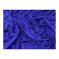 John Kaldor Ritual Plain Stretch Poly Spandex Jersey Dress Fabric Deep Royal Blue