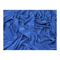 John Kaldor Ritual Plain Stretch Poly Spandex Jersey Dress Fabric Royal Blue