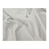 John Kaldor Plain Linen & Cotton Blend Dress Fabric White