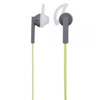 joy sport stereo earphones greengrey