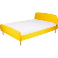 Jonah Double Bed With Footboard, Dandelion Yellow