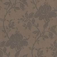 john morris wallpapers floral trail chocolate jmvft 604