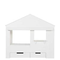 Jools Dixie Pine Box Bed, White