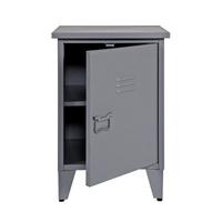 Jools Nightstand RHF, Metal Grey