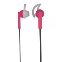 Joy Sport Stereo Earphones Grey/Pink