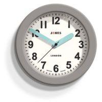 jones fab contemporary grey wall clock