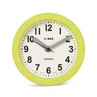 Jones Clocks Fab Lime Green Analogue Clock