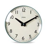 Jones Clocks Concorde Teal Analogue Clock