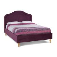 Joyce Fabric Bed Frame - Mulberry - 5FT