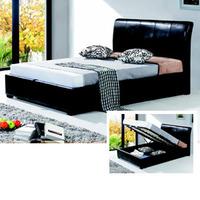 Joseph Otto 4FT Small Double Leather Ottoman Bed