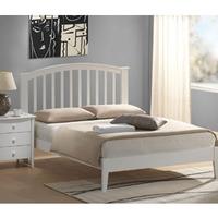 joseph laana 4ft small double wooden bedstead