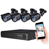 JOOAN Security System 4 X 720P Weatherproof TVI Camera And 1080N 8CH DVR Recorder Support AHD/TVI/CVI/CVBS