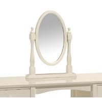 josephine painted pine oval mirror