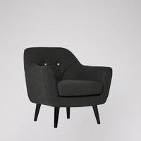 josef armchair in charcoal