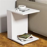 Jour Side Table, White