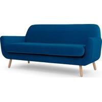 Jonah 3 Seater Sofa, Cobalt Velvet