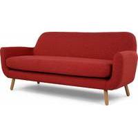 Jonah 3 Seater Sofa, Ketchup Red