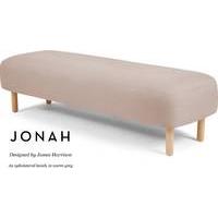 Jonah Upholstered Bench, Warm Grey