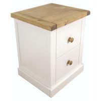 joplin 2 drawer wide bedside