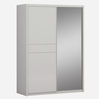 Joyce Sliding Wardrobe 2 Door With Mirror