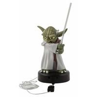 Joy Toy - Star Wars The Clone Wars Figure with light & sound Yoda 14 cm