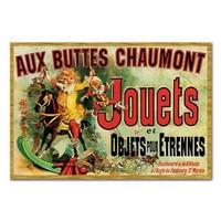 jouets as seen on friends poster oak framed 965 x 66 cms approx 38 x 2 ...