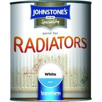 johnstones 739190 satin paint for radiators brilliant white 075