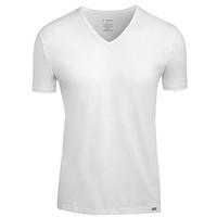 JOCKEY Modern Stretch Single Jersey Cotton-Lycra T-Shirt Vest WHT M