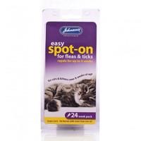 Johnsons Flea & Tick Drops 24 Weeks For Cats & Kitten