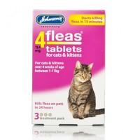 Johnsons 4fleas Tablets For Cats & Kittens