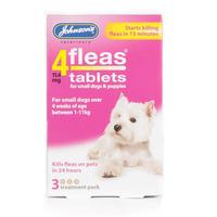 Johnsons 4fleas Tablets for Small Dog & Puppies