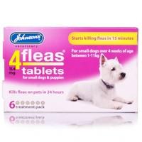 Johnsons 4fleas Tablets for Small Dogs & Puppies
