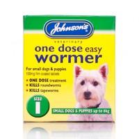 Johnson\'s One Dose Easy Wormer For Dogs