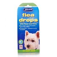 Johnsons Flea & Tick Drops 12 Weeks For Small Dogs