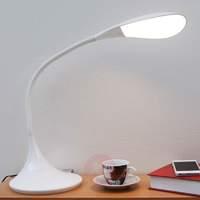 josia dimmable led desk lamp in white
