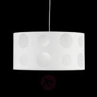 Joona - trendy pendant lamp white