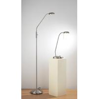 jou5546 satin chrome floor lamp