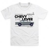 jon forde chevy to the levee kids t shirt