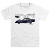 Jon Forde V8 Interceptor Kid\'s T Shirt