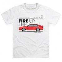 Jon Forde Fire It Up Kid\'s T Shirt