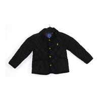 joules original 12 18 months navy blue quilted coat