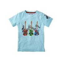 Joe Browns Boys Guitar Print T-Shirt