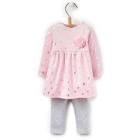 Joules Christina Dress and Legging Set Rose Pink Dot