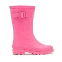 Joules Junior Field Welly Neon Pink Rose