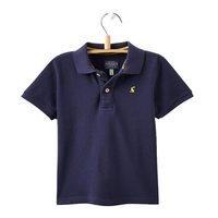 Joules Junior Woody Cotton Pique Polo French Navy