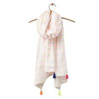 Joules Carnival Scarf Bright White