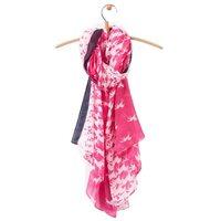 Joules Wensley Scarf Cerise Pink Horse